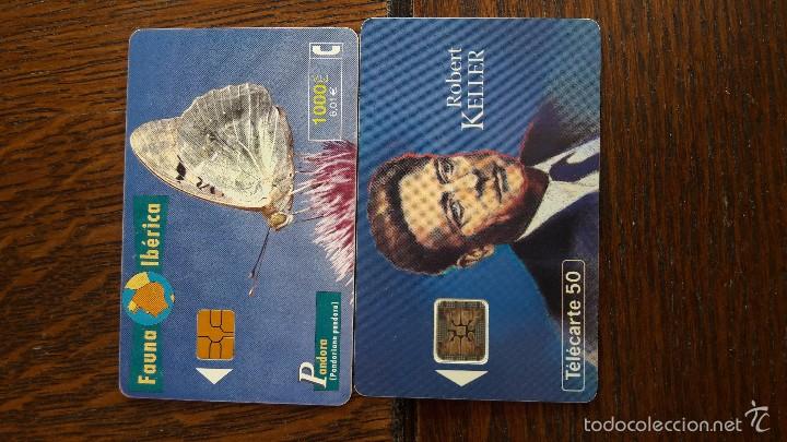 Tarjetas telef&oacute;nicas de colecci&oacute;n: tarjeta antigua de telefonos usada , telefonicas .