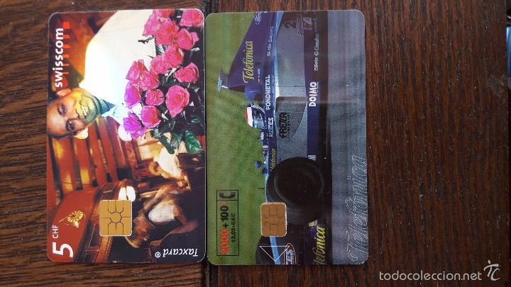 Cartes T&eacute;l&eacute;phoniques de collection: tarjeta antigua tarjetas de telefonos usada , telefonicas .