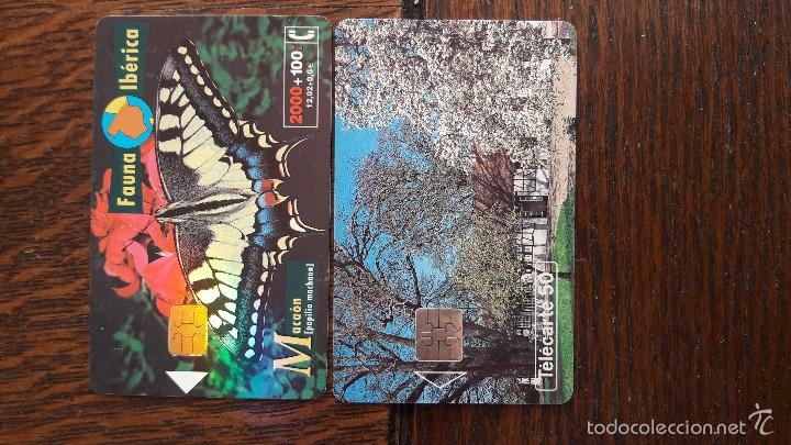 Cartes T&eacute;l&eacute;phoniques de collection: tarjeta antigua tarjetas de telefonos usada , telefonicas .