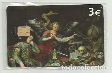 Cartes T&eacute;l&eacute;phoniques de collection: ESPA&Ntilde;A 2006 - PINTURA - EL SUE&Ntilde;O DEL CABALLERO DE PEREDA (NUEVA Y PRECINTADA) TIRADA 4000