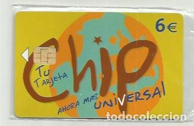 Cartes T&eacute;l&eacute;phoniques de collection: ESPA&Ntilde;A 2006 - CHIP UNIVERSAL (NUEVA Y PRECINTADA) TIRADA 251000 (VALOR FACIAL)