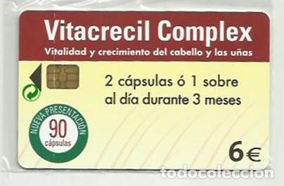 Cartes T&eacute;l&eacute;phoniques de collection: ESPA&Ntilde;A 2006 - VITACRECIL COMPLEX (NUEVA Y PRECINTADA) TIRADA 3500 UNIDADES
