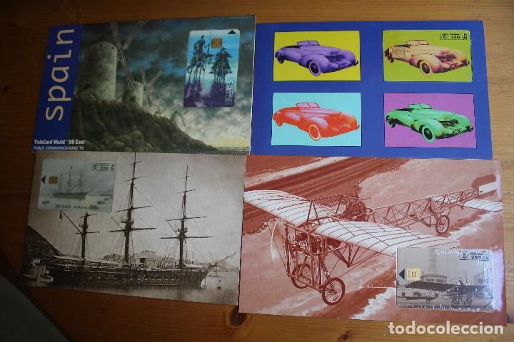 Cartes T&eacute;l&eacute;phoniques de collection: LOTE DE 4 FOLDER VARIODAS