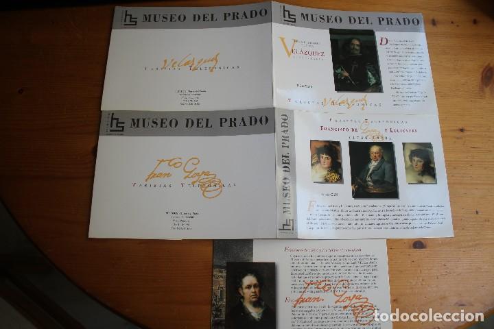 Tarjetas telef&oacute;nicas de colecci&oacute;n: LOTE E FOLDER MUSEO DEL PRADO - Foto 2