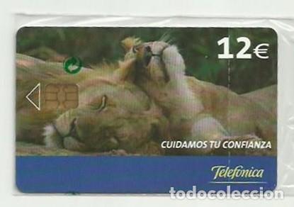 Cartes T&eacute;l&eacute;phoniques de collection: ESPA&Ntilde;A 2005 - FAUNA - TIGRES - (NUEVA Y PRECINTADA)