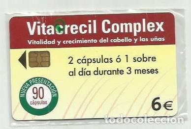 Cartes T&eacute;l&eacute;phoniques de collection: ESPA&Ntilde;A 2005 - VITACRECIL COMPLEX - (NUEVA Y PRECINTADA) TIRADA 3300 UNIDADES