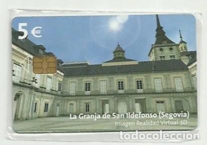 Cartes T&eacute;l&eacute;phoniques de collection: ESPA&Ntilde;A 2005 - LA GRANJA DE SAN ILDEFONSO (SEGOVIA) - (NUEVA Y PRECINTADA)(VALOR FACIAL)