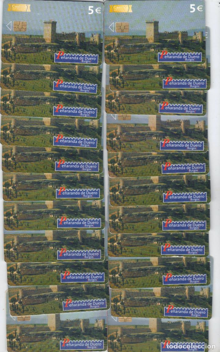 Tarjetas telef&oacute;nicas de colecci&oacute;n: ESPA&Ntilde;A TT LOTE 10 TARJETAS TELEFONICAS PE&Ntilde;ARANDA DE DUERO BURGOS e89