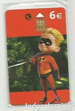 Tarjetas telef&oacute;nicas de colecci&oacute;n: ESPA&Ntilde;A 2005 - LOS INCREIBLES NUEVA Y PRECINTADA