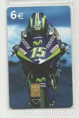 Tarjetas telef&oacute;nicas de colecci&oacute;n: ESPA&Ntilde;A 2005 - MOTOCICLISMO - SETE GIBERNAU - NUEVA Y PRECINTADA