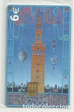 Tarjetas telef&oacute;nicas de colecci&oacute;n: ESPA&Ntilde;A 2005 - SEVILLA - FIESTAS DE 2005 DE 6&euro; - NUEVA Y PRECINTADA