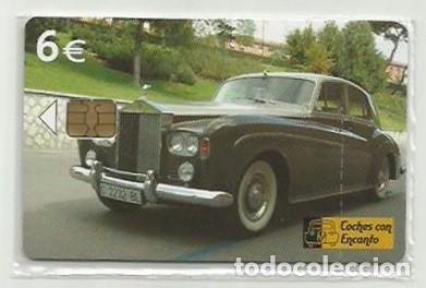 Tarjetas telef&oacute;nicas de colecci&oacute;n: ESPA&Ntilde;A 2004 - AUTOMOVILES - ROLLS ROYCE SILVER CLOUD III - NUEVA Y PRECINTADA Y A SU VALOR FACIAL