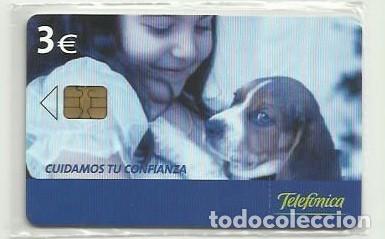 Tarjetas telef&oacute;nicas de colecci&oacute;n: ESPA&Ntilde;A 2004 - TELEFONICA - CUIDAMOS TU CONFIANZA - NUEVA Y PRECINTADA Y A SU VALOR FACIAL