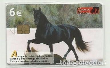 Collection telephone cards: ESPA&Ntilde;A 2004 - FAUNA - CABALLO ESPA&Ntilde;OL - NUEVA Y PRECINTADA