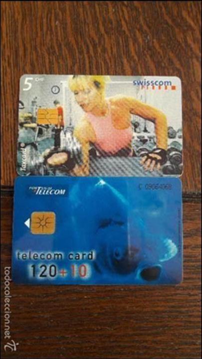 Carte telefoniche di collezione: tarjeta antigua de telefonos usada , telefonicas .