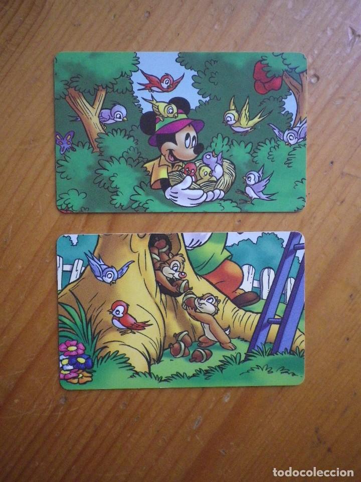 Collection telephone cards: 2 TARHETAS TELEFONICA  DISNEY  Mickey Mouse  05-97