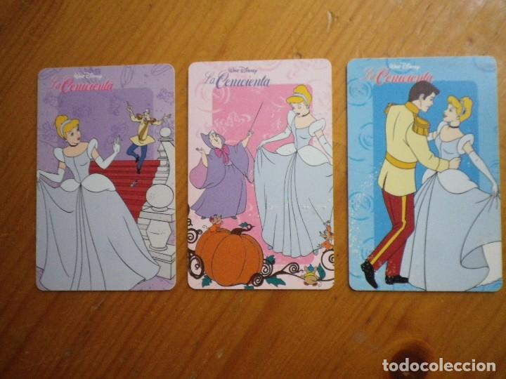 Collection telephone cards: 3 TARJETAS TELEFONICA  DISNEY  LA CENICIENTA  10-96