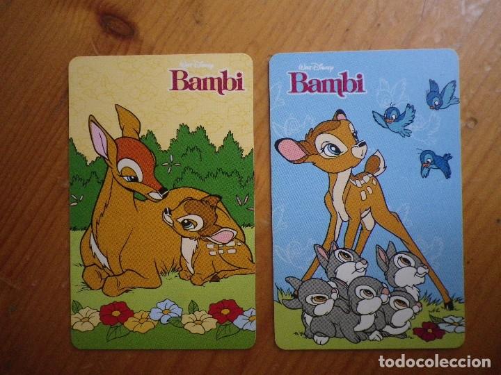 Collection telephone cards: 2 TARJETAS TELEFONICA DISNEY  BAMBI  10 -96