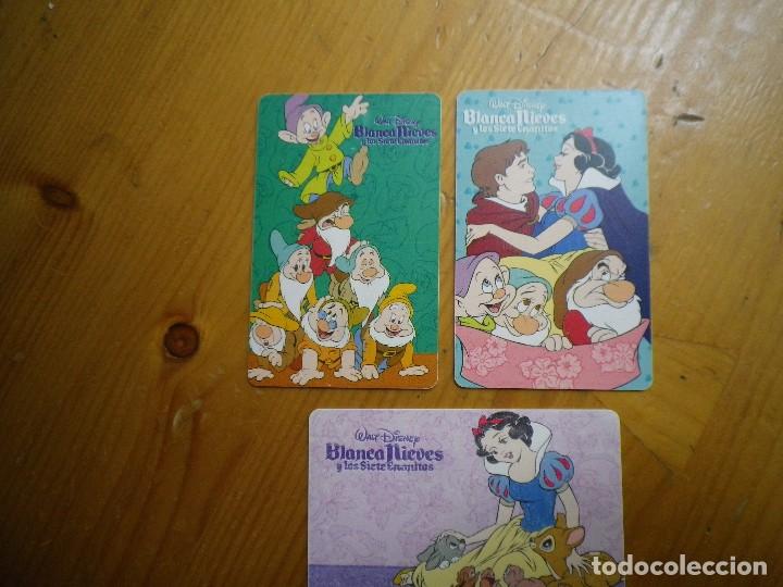 Collection telephone cards: 3 TARJETAS TELEFONICA  DISNEY BLANCA NIEVES Y LOS SIETE ENANITOS  10  - 96