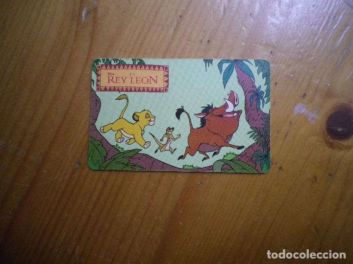 Collection telephone cards: TARJETA TELEFONICA  DISNEY EL REY LEON   08 - 96