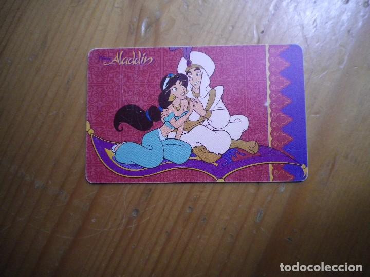 Collection telephone cards: TARJETA  TELEFONICA  DISNEY  ALDDIN  09 - 96