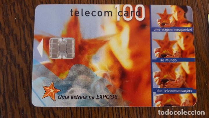 Cart&otilde;es de telefone de cole&ccedil;&atilde;o: tarjeta antigua de telefonos tarjetas usadas telefonica