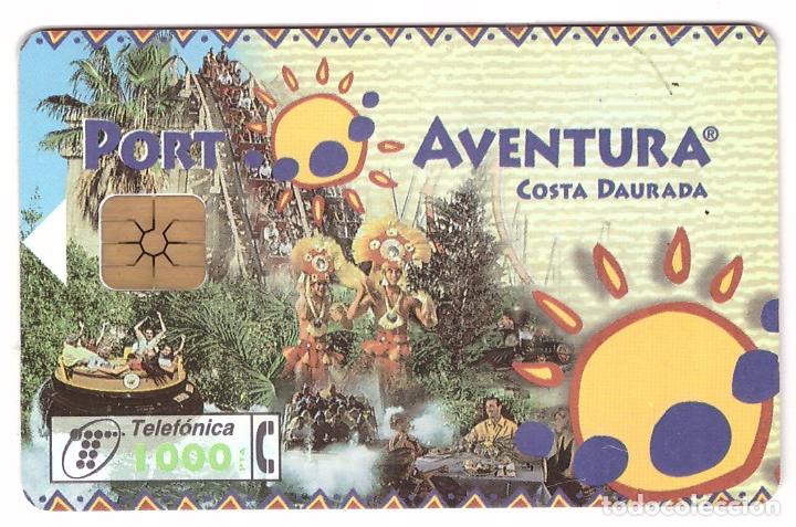 Collection telephone cards: Tarjeta telefonica Port Aventura, Costa Dorada