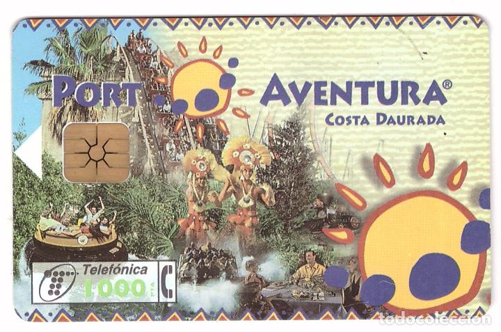 Collection telephone cards: Tarjeta telefonica Port Aventura, Costa Dorada