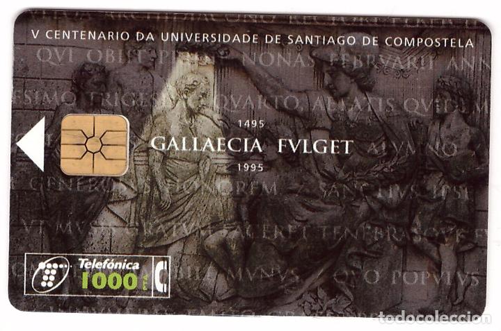 Collection telephone cards: Tarjeta telefonica Gallaecia Fulget