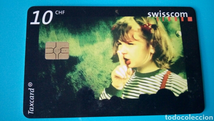 Cart&otilde;es de telefone de cole&ccedil;&atilde;o: TARJETA TELEF&Oacute;NICA SWISSCOM, SUIZA