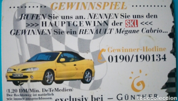 Carte telefoniche di collezione: TARJETA TELEF&Oacute;NICA ALEMANIA