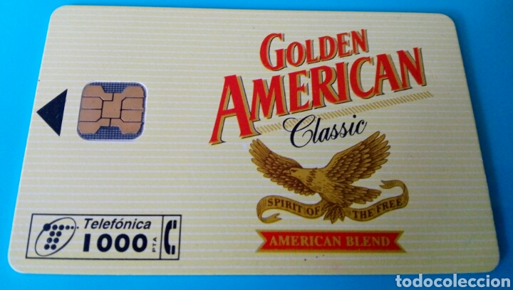 Carte telefoniche di collezione: TARJETA TELEF&Oacute;NICA - Golden American