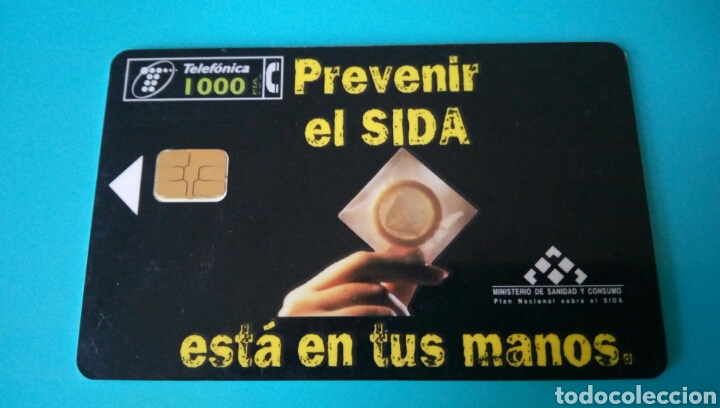Carte telefoniche di collezione: TARJETA TELEF&Oacute;NICA - Prevenir el SIDA