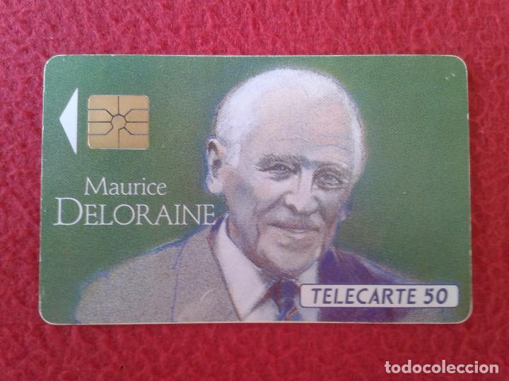 Carte telefoniche di collezione: TARJETA TEL&Eacute;FONICA TELECARTE 50 UNITES FRANCE TELECOM MAURICE DELORAINE TELECOMMUNICATIONS VER FOTOS