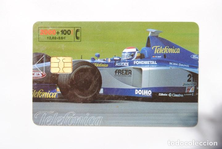 Cartes T&eacute;l&eacute;phoniques de collection: Tarjeta de tel&eacute;fono espa&ntilde;a usada, F1; 2000+100 ptas