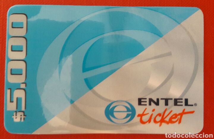 Carte telefoniche di collezione: Tarjeta prepago Entel