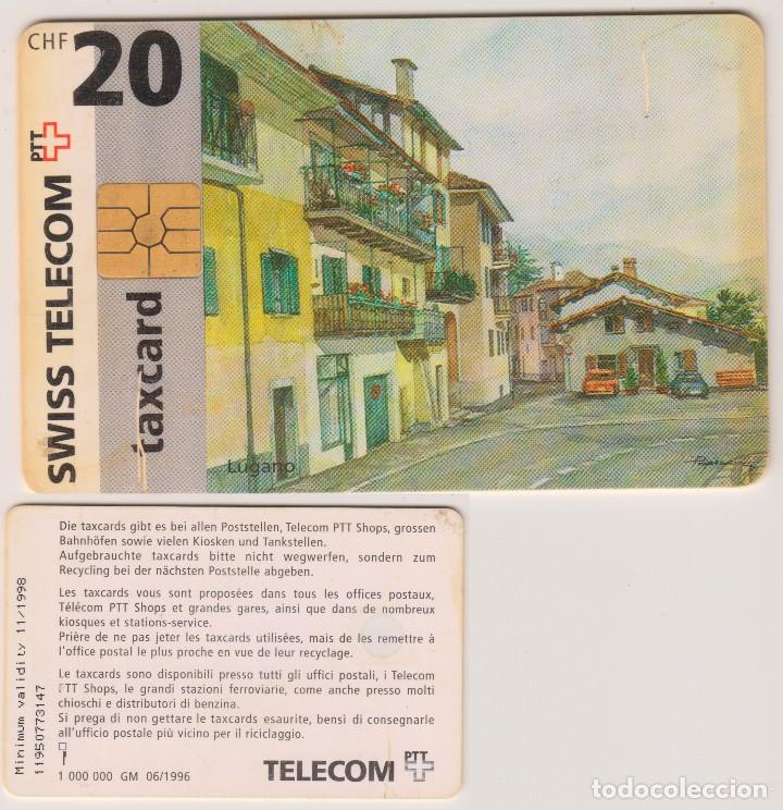 Carte telefoniche di collezione: tarjeta telef&oacute;nica SUIZA SWISS TELECOM PTT TAXCARD ARTE Tel&eacute;fono Phonecard Telephone chip