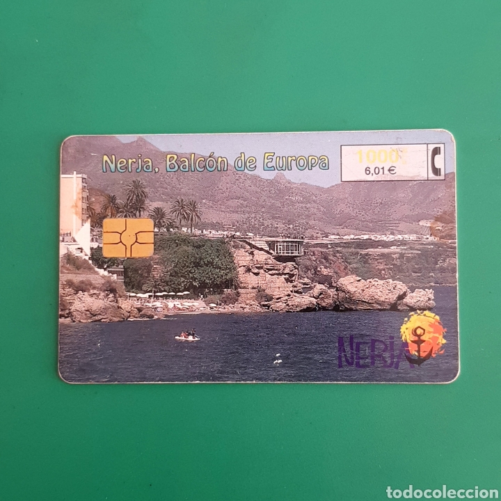 Cartes T&eacute;l&eacute;phoniques de collection: TARJETA TELEFONICA, ESPA&Ntilde;A (NERJA,BALCON DE EUROPA)