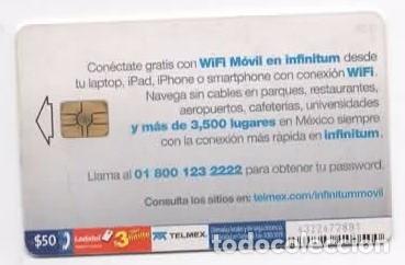 Cartes T&eacute;l&eacute;phoniques de collection: tarjeta telef&oacute;nica ladatel, M&eacute;jico