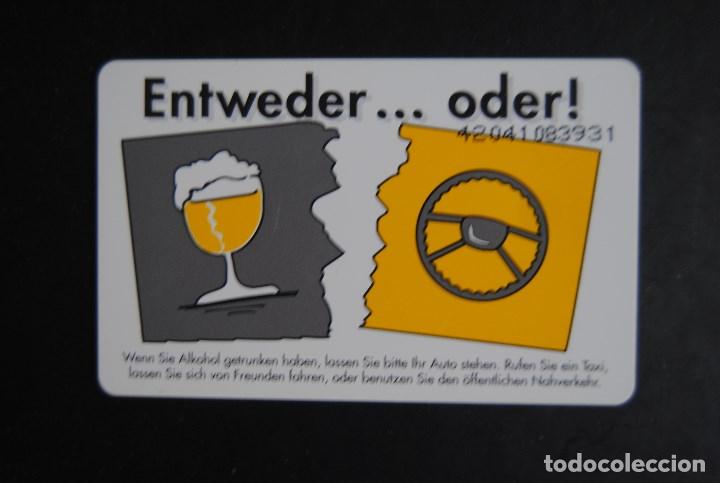 Collection telephone cards: Tarjeta de tel&eacute;fono usada de Alemania