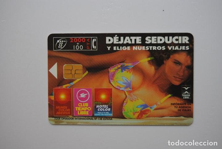Cartes T&eacute;l&eacute;phoniques de collection: Tarjeta de tel&eacute;fono usada de Espa&ntilde;a