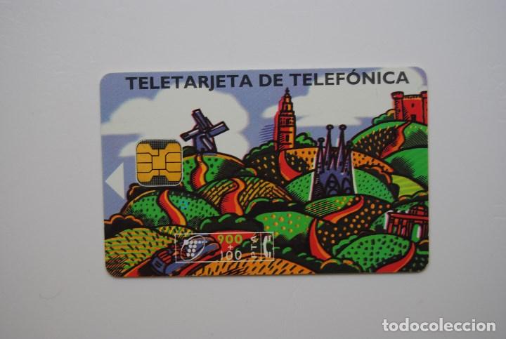 Cartes T&eacute;l&eacute;phoniques de collection: Tarjeta de tel&eacute;fono usada de Espa&ntilde;a