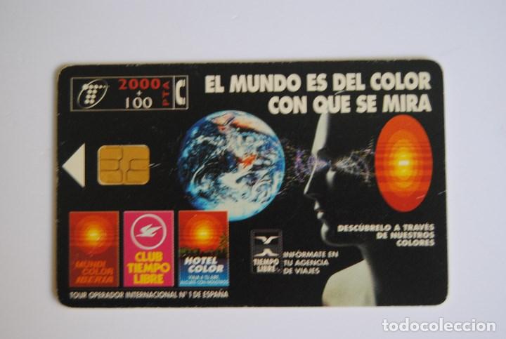 Cartes T&eacute;l&eacute;phoniques de collection: Tarjeta de tel&eacute;fono usada de Espa&ntilde;a