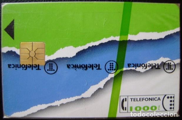 Cartes T&eacute;l&eacute;phoniques de collection: B19 - RASGADO CORPORATIVO III - 1.000 PTAS - NUEVA FUNDA ORIGINAL  - A007