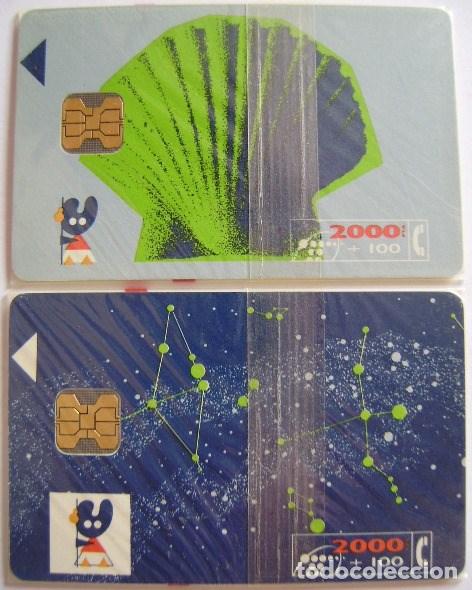 Cartes T&eacute;l&eacute;phoniques de collection: CP 17/18 - XACOBEO 93 - SERIE COMPLETA - NUEVAS CON PRECINTOS - A026