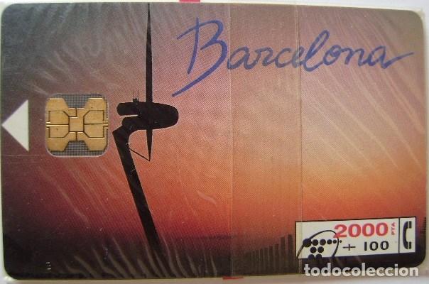 Cartes T&eacute;l&eacute;phoniques de collection: CP 31 - BARCELONA DE 2000 PTS - NUEVA CON PRECITO - A031