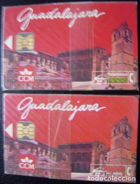 Cartes T&eacute;l&eacute;phoniques de collection: CP 47/48 - GUADALAJARA - SERIE COMPLETA - NUEVAS CON PRECITOS - A036