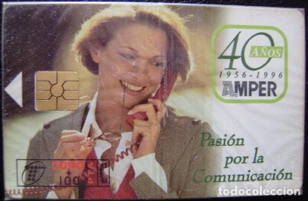 Cartes T&eacute;l&eacute;phoniques de collection: CP 82 - AMPER - NUEVA CON PRECITO - A045