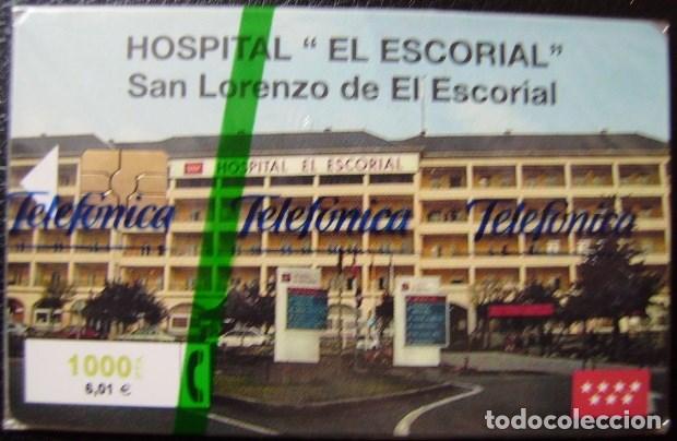 Cartes T&eacute;l&eacute;phoniques de collection: CP 174 - HOSPITAL EL ESCORIAL - NUEVA CON PRECITO - A049