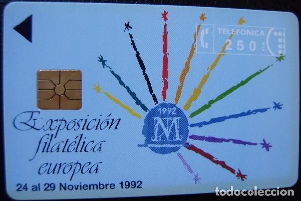 Cartes T&eacute;l&eacute;phoniques de collection: P 07 - FILATELIA 92 DESTELLOS - TIRADA 2.000 NUEVA - TARJETA VENDIDA SIN PRECINTO - A054